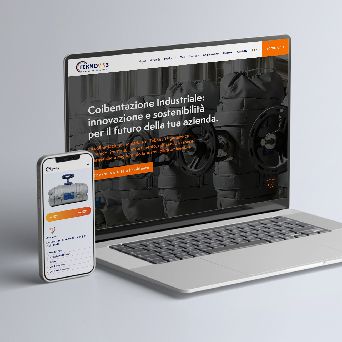 progettazione sito web Teknovis3